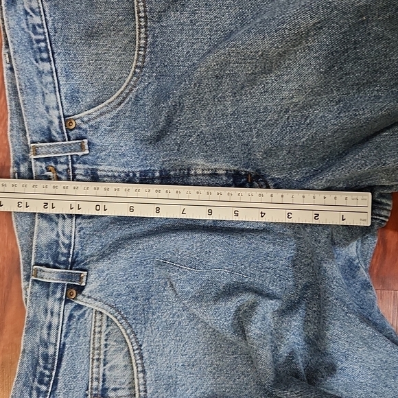 Jeans Mens plaid lined size 36x32 waist measurements are smaller see meauments - Picture 13 of 15